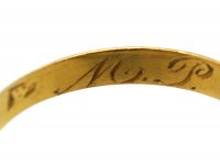 Regency 18ct Gold, Chrysolite & Almandine Garnet Ring