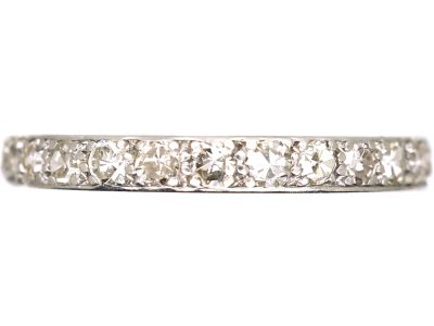 Edwardian Platinum, Diamond Eternity Ring