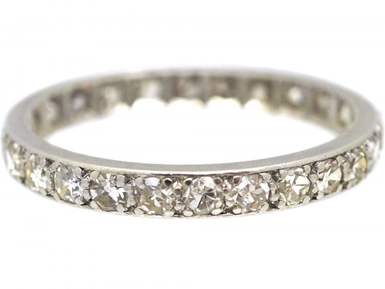 Edwardian Platinum, Diamond Eternity Ring