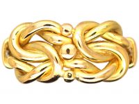 Victorian 18ct Gold Knot Ring
