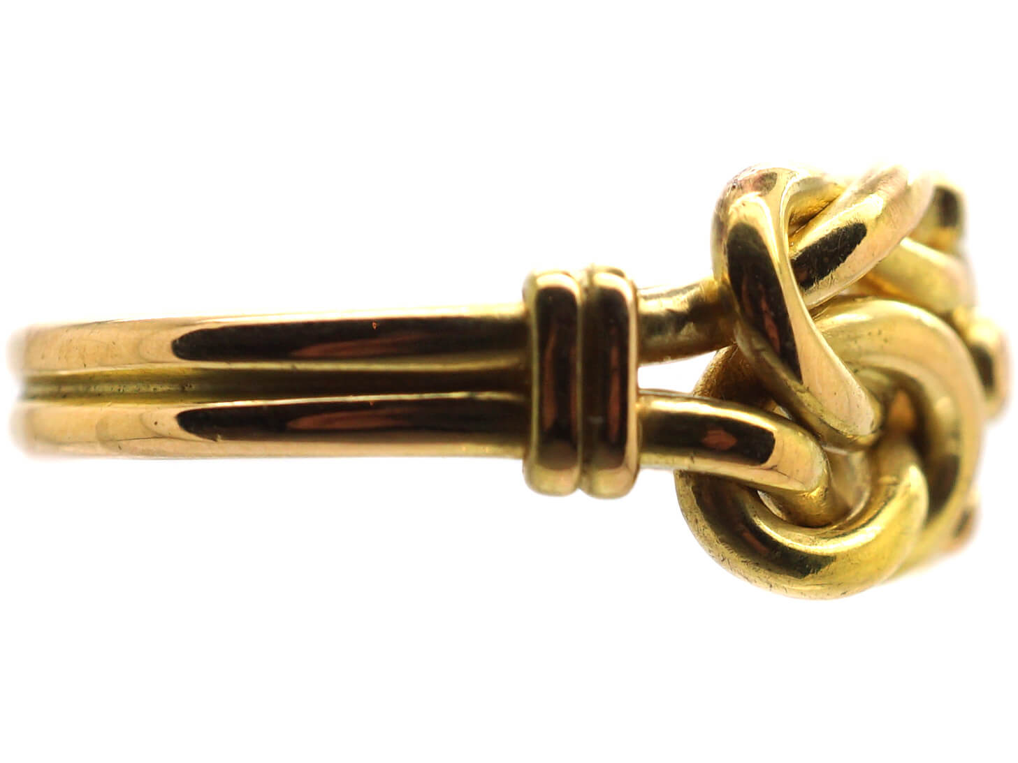Victorian 18ct Gold Knot Ring (741W) | The Antique Jewellery
