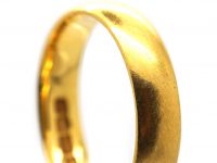 22ct Gold Wedding Ring Assayed in 1924