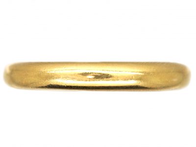 Edwardian 18ct Gold & Platinum, Sapphire & Diamond Three Stone Crossover ring