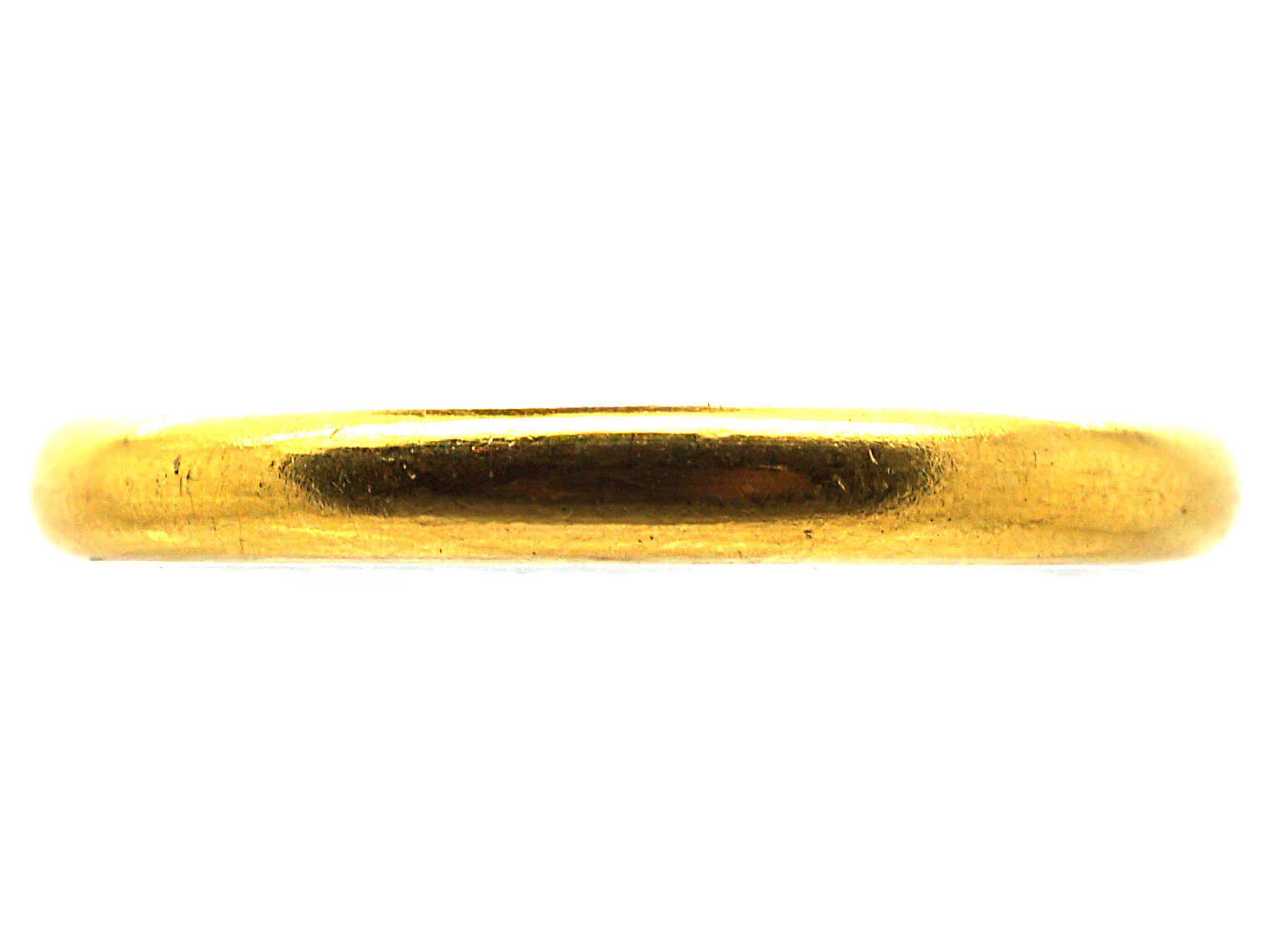 Victorian 18ct Gold Large Round Wedding Ring (528W/PR) | The Antique ...