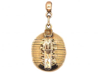 Victorian 9ct Gold Family Locket with Ten Compartments