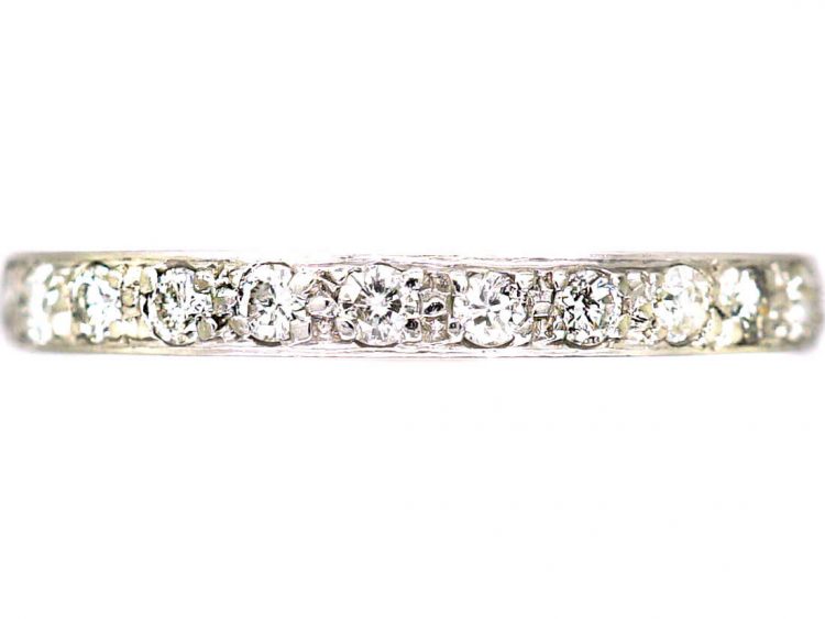 Edwardian Platinum & Diamond Eternity Ring