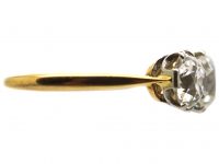 Early 20th Century 18ct Gold & Platinum, Three Stone Diamond Ring