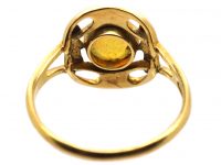 Art Nouveau 18ct Gold Ring set with an Opal by Deakin & Frances