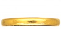 22ct Gold Wedding Ring made in 1937