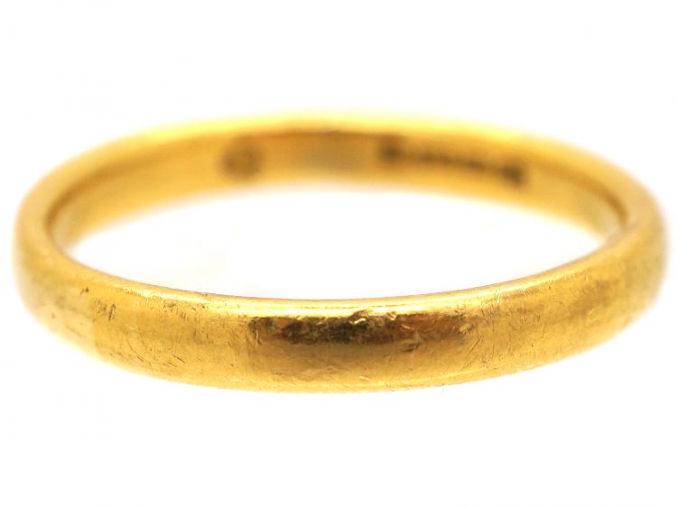 22ct Gold Wedding Ring made in 1937