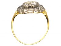 Early 19th Century 18ct Gold & Silver, Diamond Cluster Ring