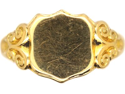 Victorian 18ct Gold Signet ring