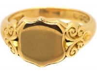 Victorian 18ct Gold Signet ring