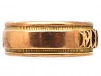 Edwardian 9ct Gold Mizpah Ring