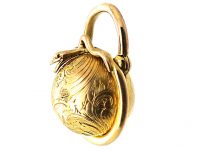 Victorian 15ct Gold Snake Padlock