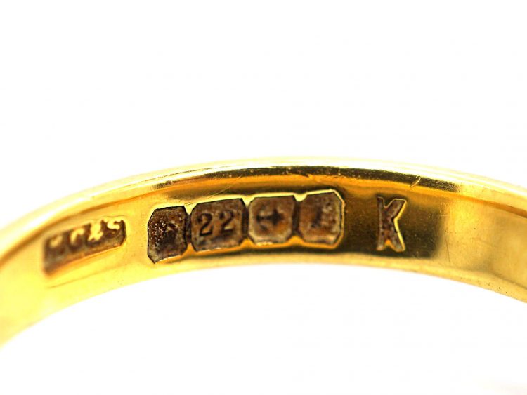 22ct Gold Wedding Ring made in 1935