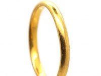 22ct Gold Wedding Ring Assayed in 1936