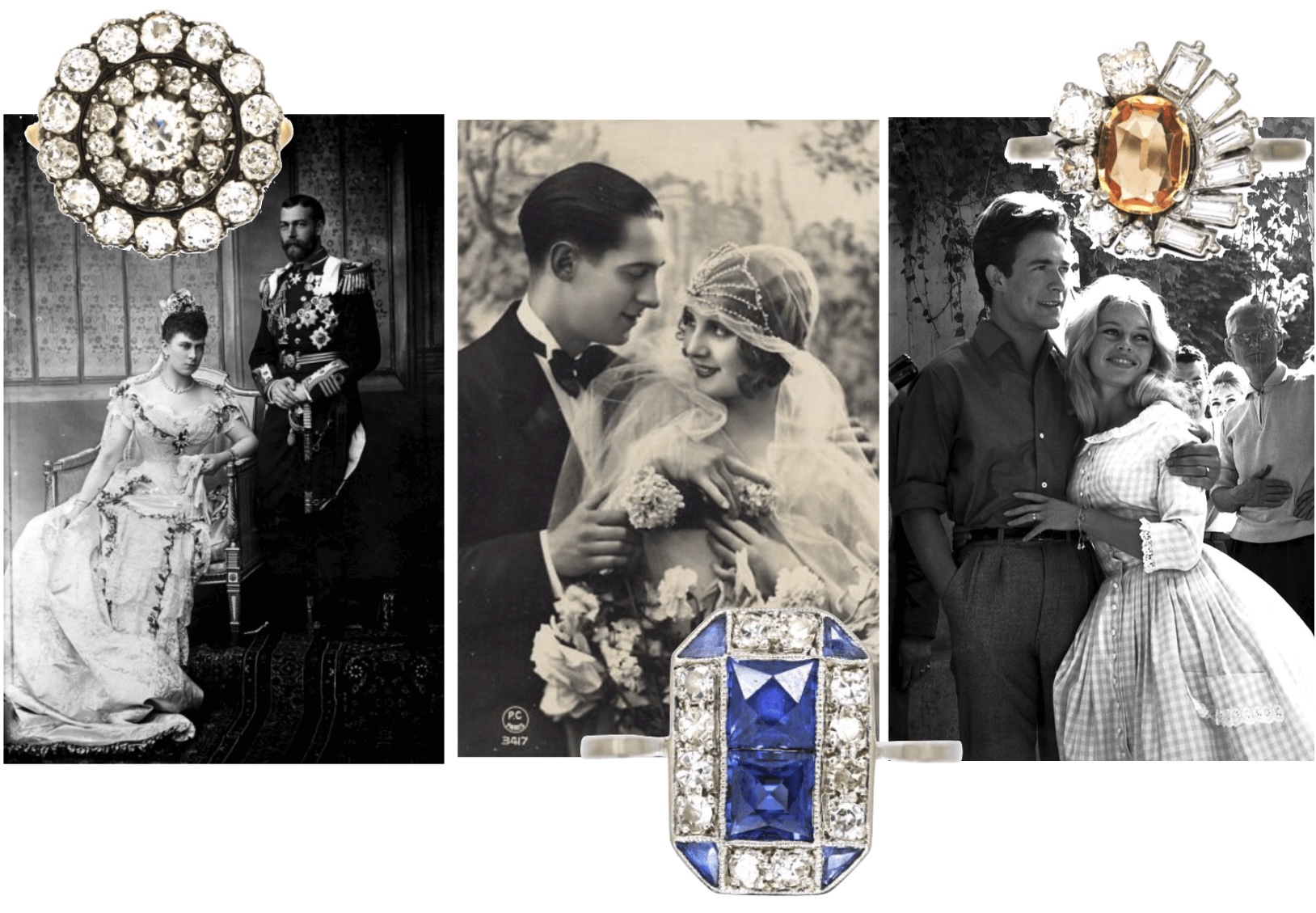 How Much Should You Spend on an Engagement Ring vintage wedding