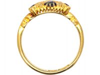 Edwardian 18ct Gold, Sapphire & Diamond Ring