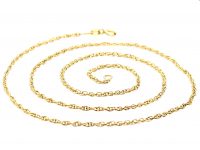 18ct Gold Woven Chain