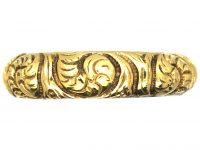 Georgian 15ct Gold Cased Wedding Ring