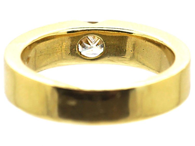 Millenium 18ct Gold & Diamond Ring by Mappin & Webb in Original Case