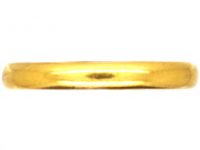 22ct Gold Wedding Ring by Charles Green & Sons made in 1936