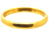 22ct Gold Wedding Ring by Charles Green & Sons made in 1936