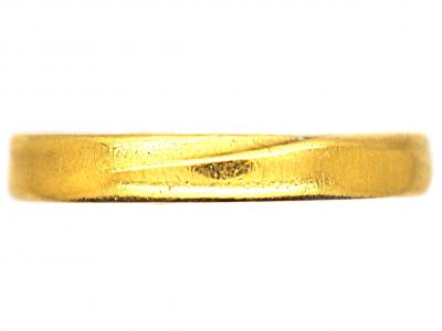 Victorian 22ct Gold Wedding Ring made in 1881