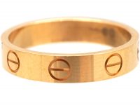 18ct Gold Love Ring by Cartier