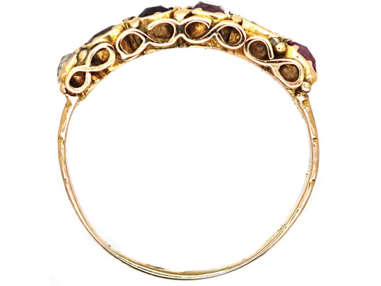 Victorian 15ct Gold Regard Ring