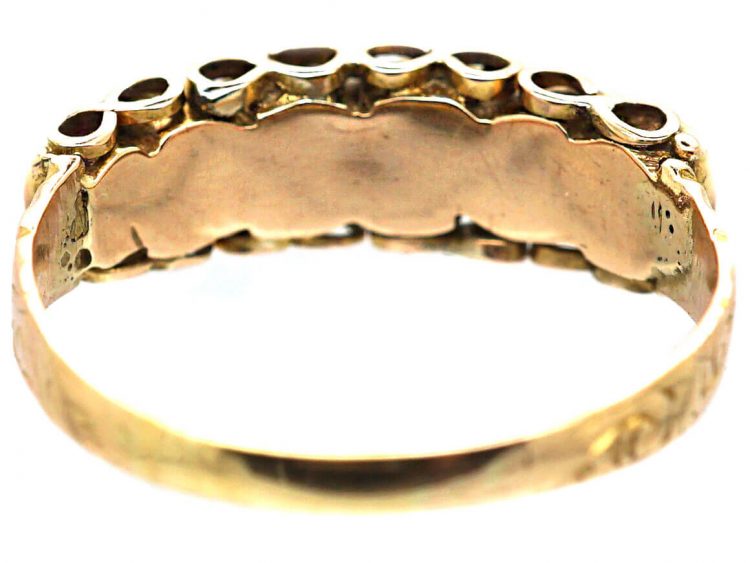 Victorian 15ct Gold Regard Ring