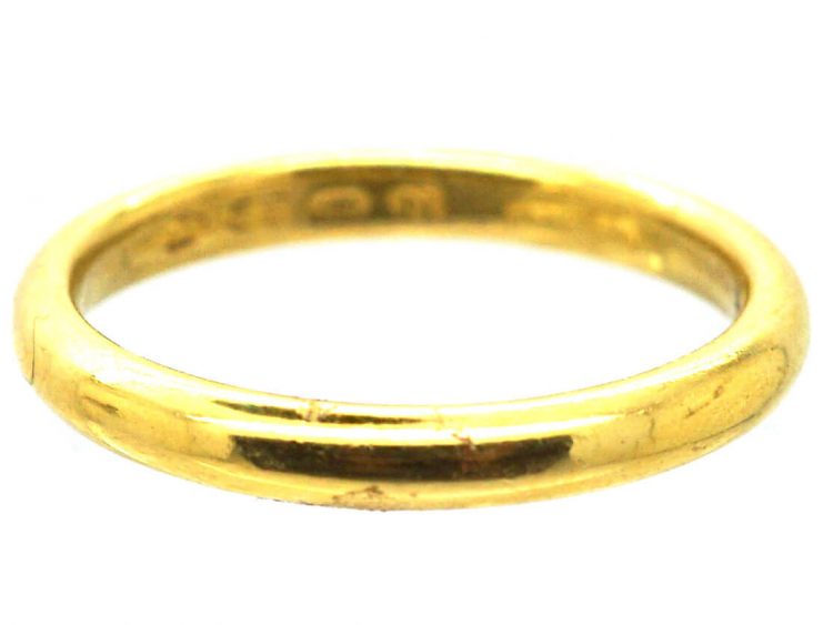 22ct Gold Wedding Ring Assayed in 1948