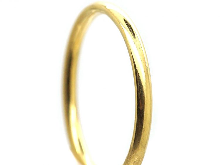 Vintage 18ct Gold Wedding Ring by Tiffany