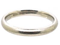 Platinum Wedding Ring by Boodle & Dunthorne