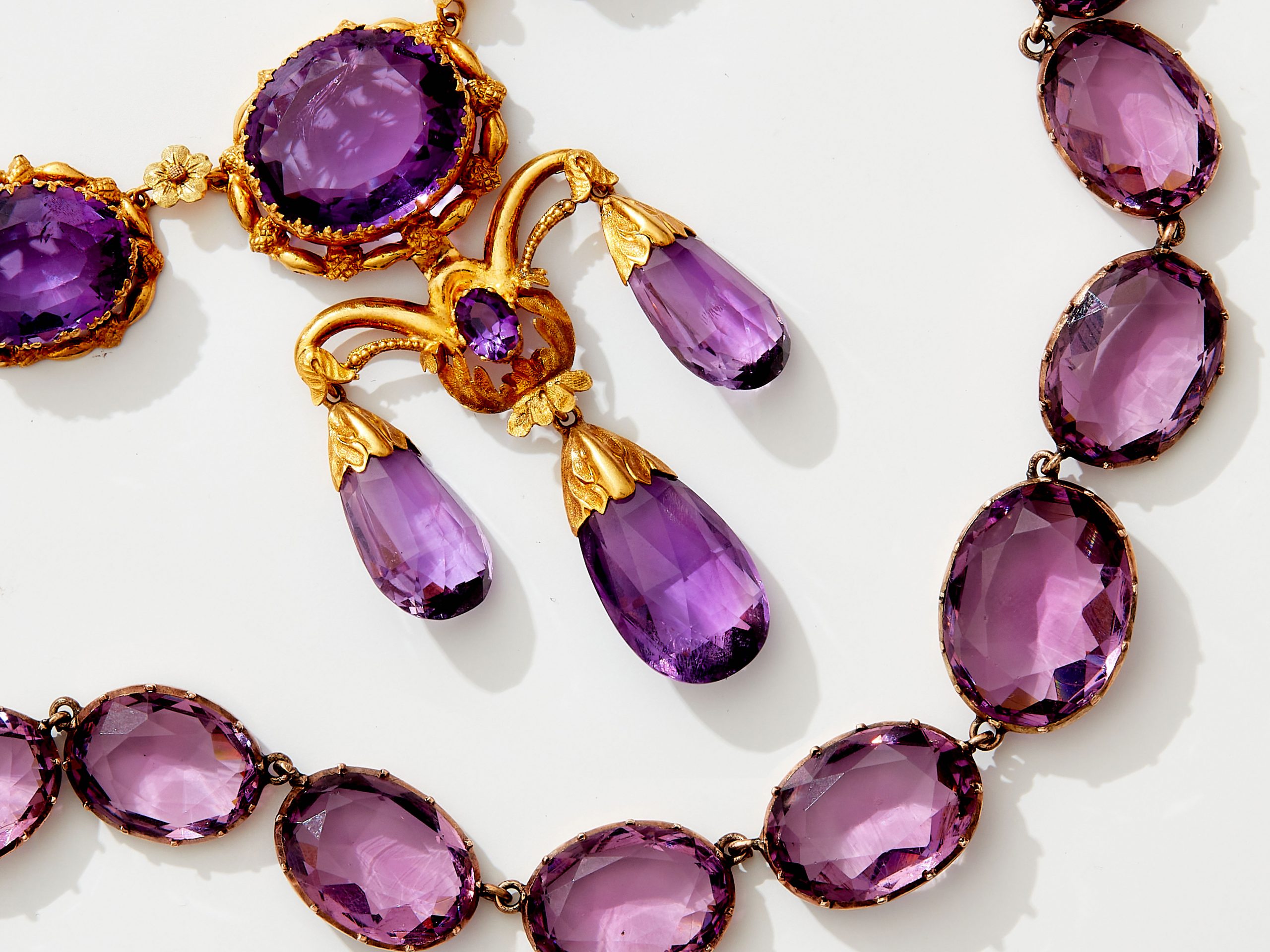 Amethyst jewellery