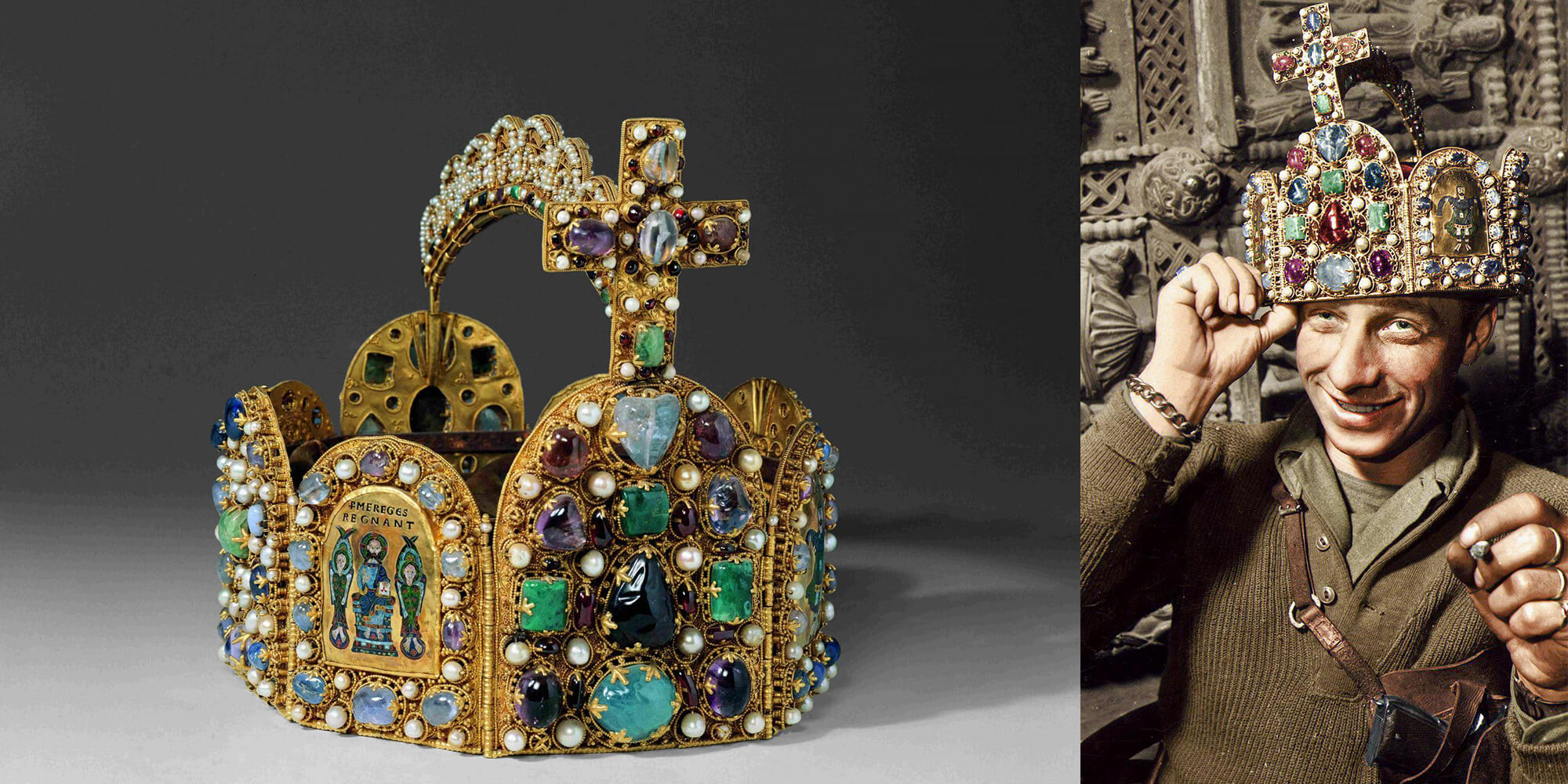 The Crown of Charlemagne - the jewel of the Holy Roman Empire