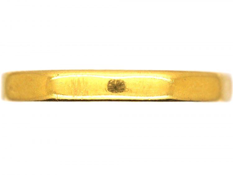 22ct Gold Wedding Ring Assayed in 1913