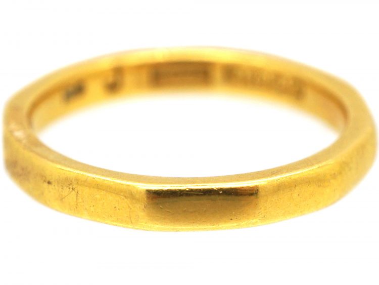 22ct Gold Wedding Ring Assayed in 1913