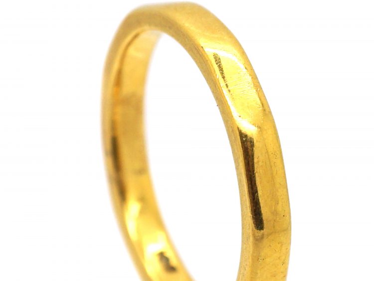 22ct Gold Wedding Ring Assayed in 1913