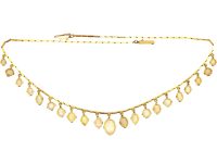 Edwardian 18ct Gold & Opal Necklace