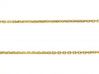 Edwardian 15ct Gold Medium Length Chain