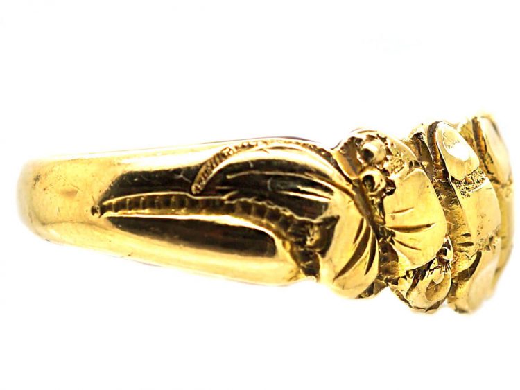 Edwardian 18ct Gold Keeper Ring