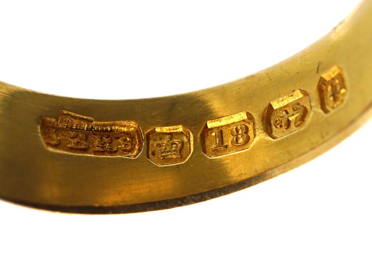 Victorian 18ct Gold Buckle Ring