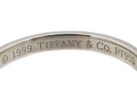 Tiffany & Co Platinum Wedding Ring