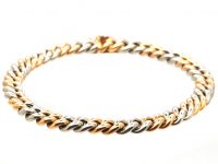 Edwardian 15ct Gold & Platinum Bracelet