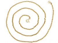 Edwardian 15ct Gold Chain