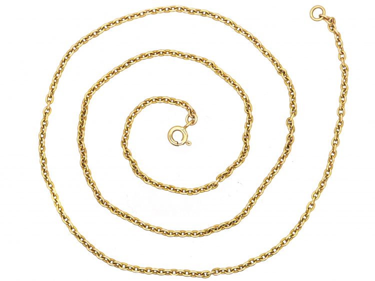 Edwardian 15ct Gold Chain