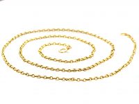 Edwardian 15ct Gold Chain