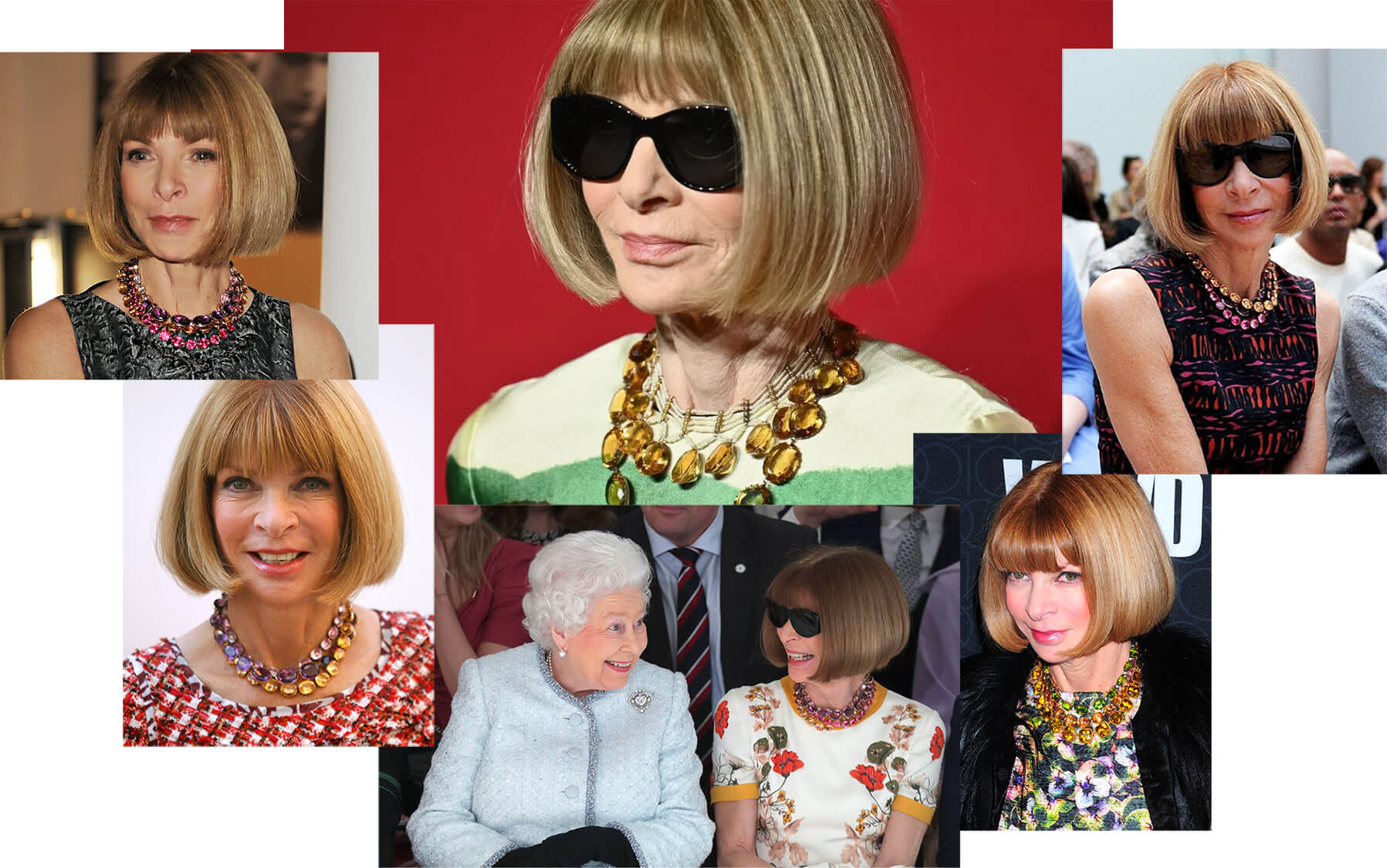 Anna Wintour - Georgian rivière necklace